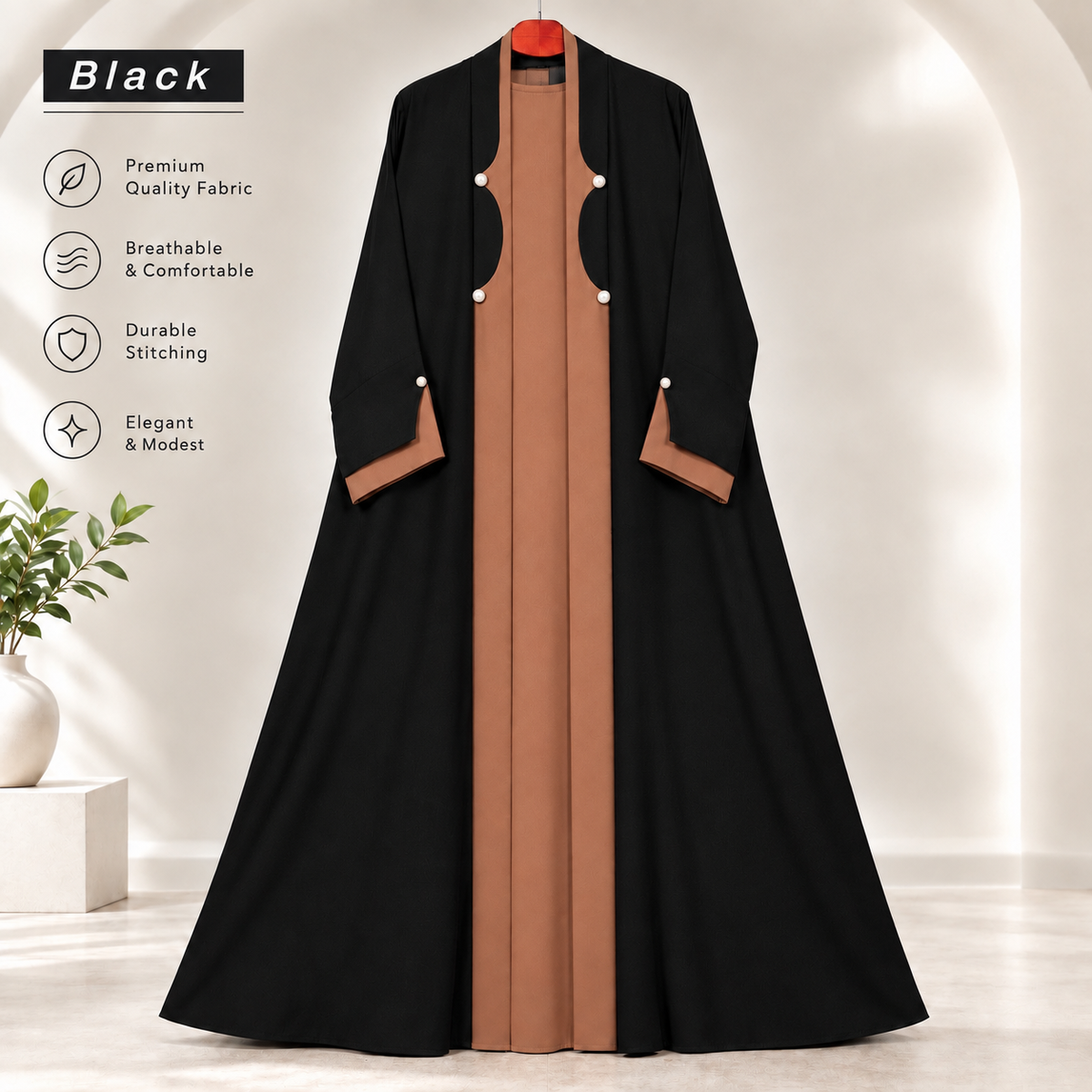 DUBAI CLASSIC ABAYA