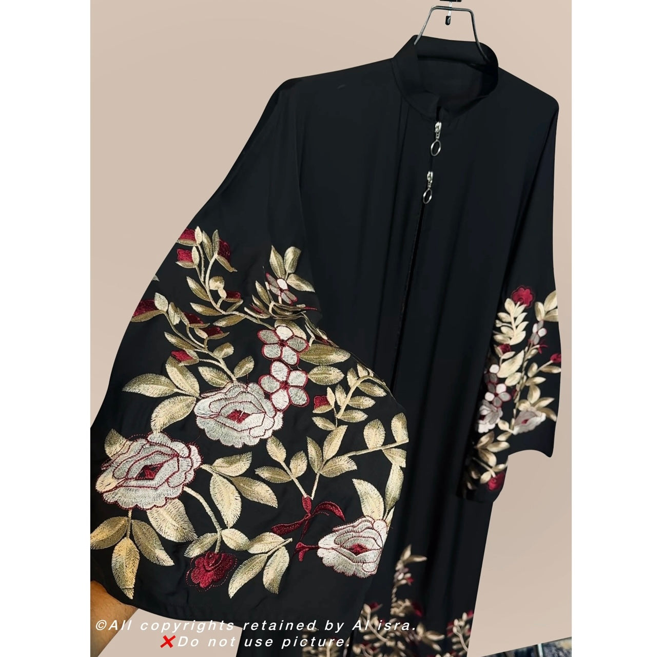 FLORAL ABAYA