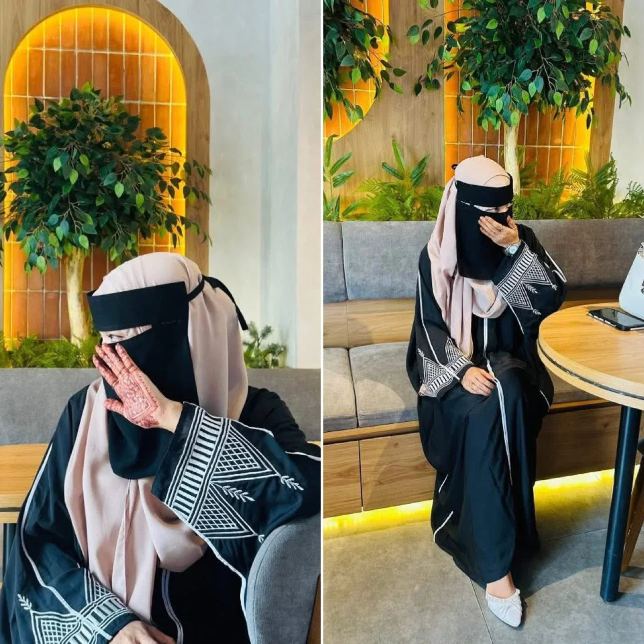 Dubai signature abaya
