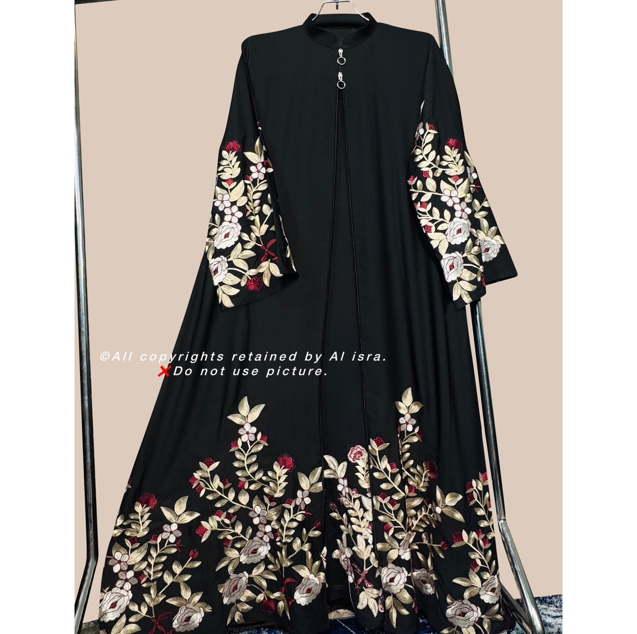 FLORAL ABAYA