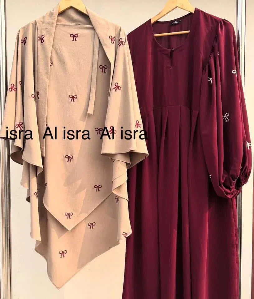 Pokkie Abaya Set